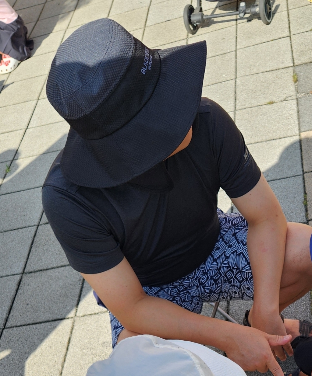 블랙야크 공용 자외선 차단 통기성 우수한 차양막 사하라 메쉬햇 이미지 2