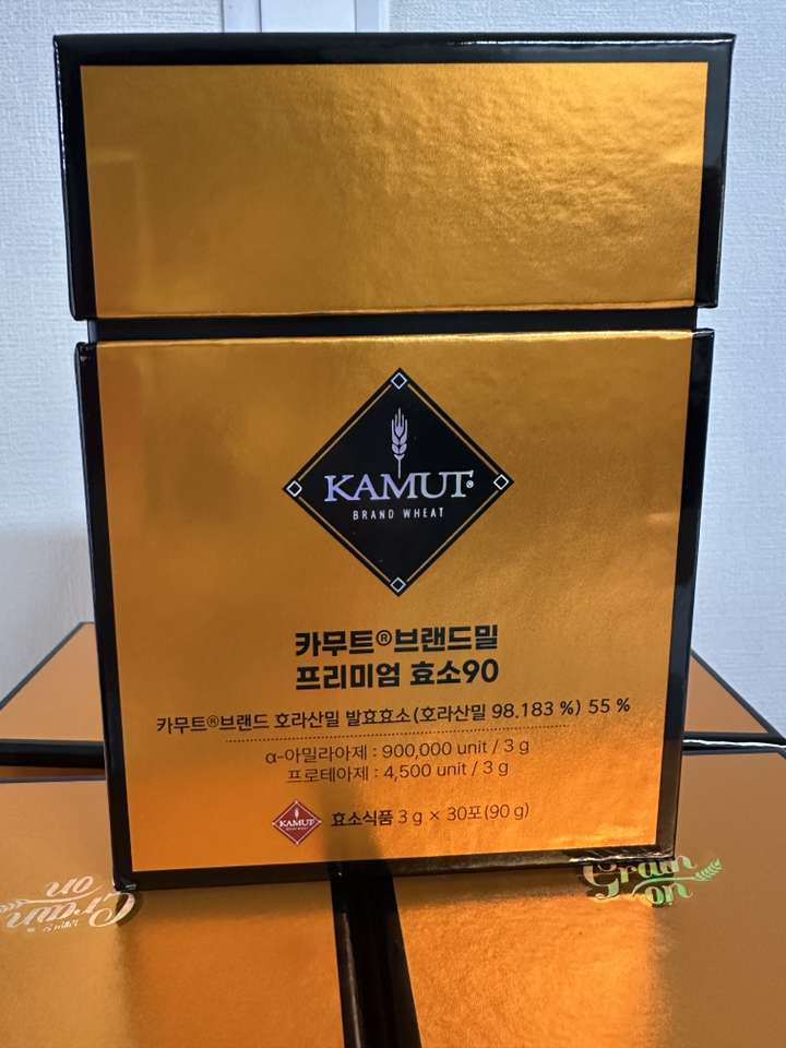 그레인온 카무트 브랜드밀 프리미엄 효소 90 30p 90g, 3개 이미지 4