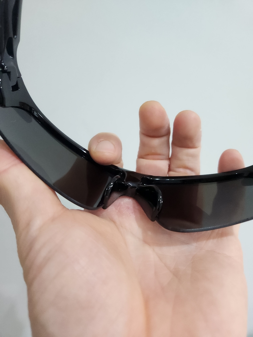 비바이원 라이딩 스포츠 선글라스, 블랙그레이, 1개 이미지 3