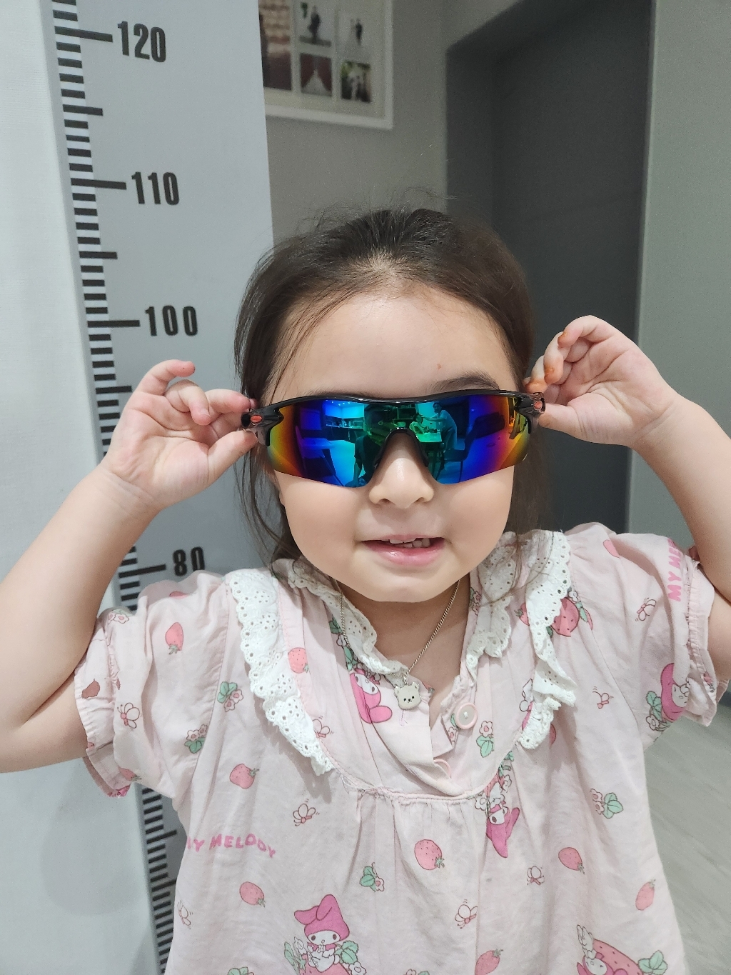 비바이원 라이딩 스포츠 선글라스, 블랙그레이, 1개 이미지 4