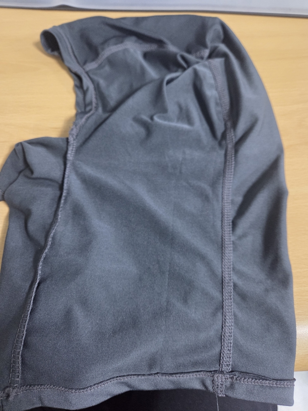 [1+1] 우디우디 99% 자외선차단 여름 오토바이 쿨 바라클라바, 1세트, 01. 블랙+블랙 이미지 4