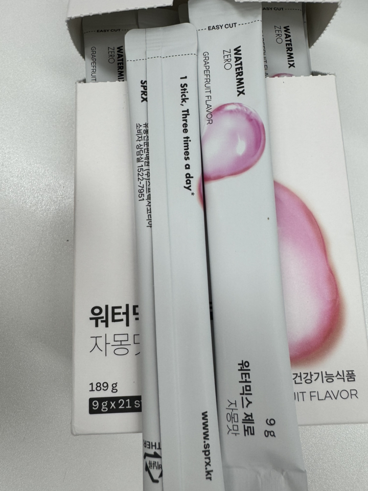 SPRX 최예나 워터믹스 제로 자몽맛 제로슈가 가르시니아 다이어트음료 디... 솔직 후기 | 실사용자 리뷰 분석 썸네일