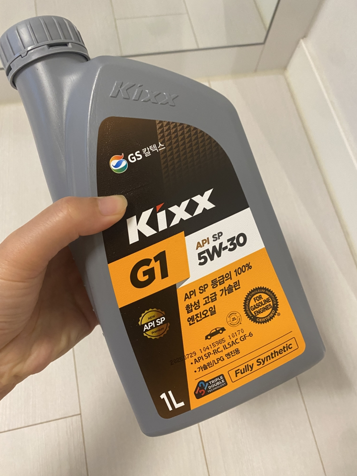어바인 Kixx G1 가솔린 엔진오일 1L 이미지 2