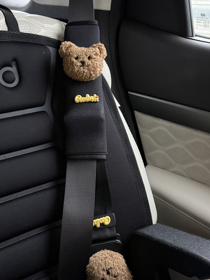 카블랙 어린이 차량용 안전벨트 가드 목쓸림 방지 쿠션 실사용 후기 | 효과 있을까? - 상품 이미지 2