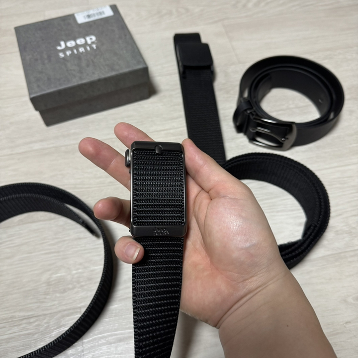 JEEPSPIRIT 캐주얼 스포츠 웨빙 벨트 + 지프전용 케이스 + 다용... 솔직 후기 | 실사용자 리뷰 분석 - 상품 이미지 1