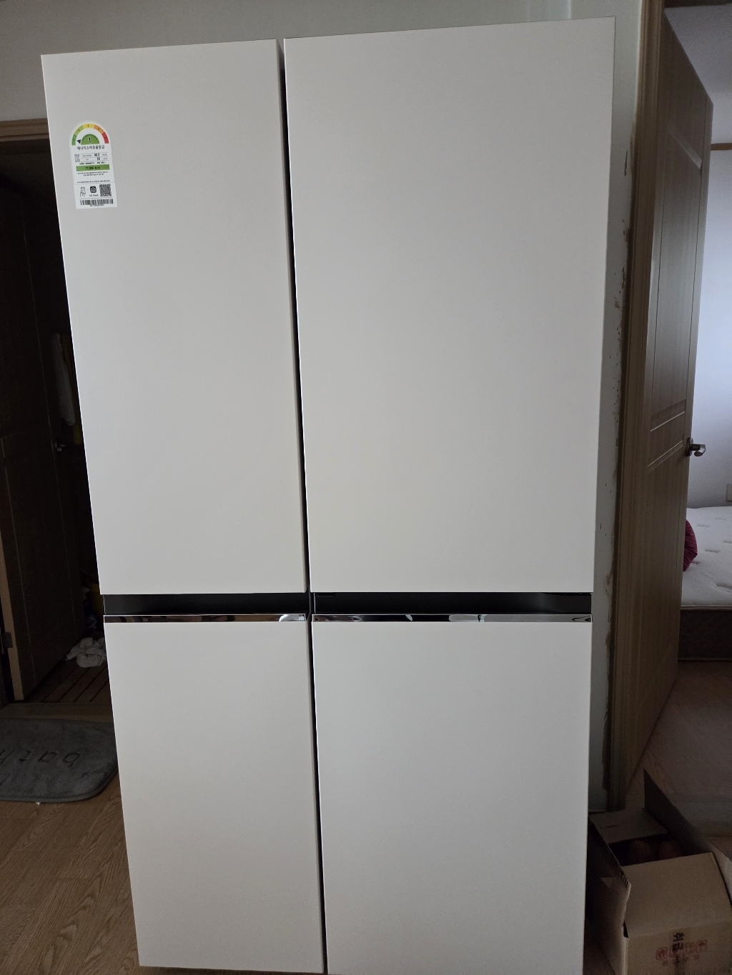 LG 디오스 AI 오브제컬렉션 냉장고 S834MEE111 베이지 1등급 기사님설치 폐가전무상수거 이미지 2