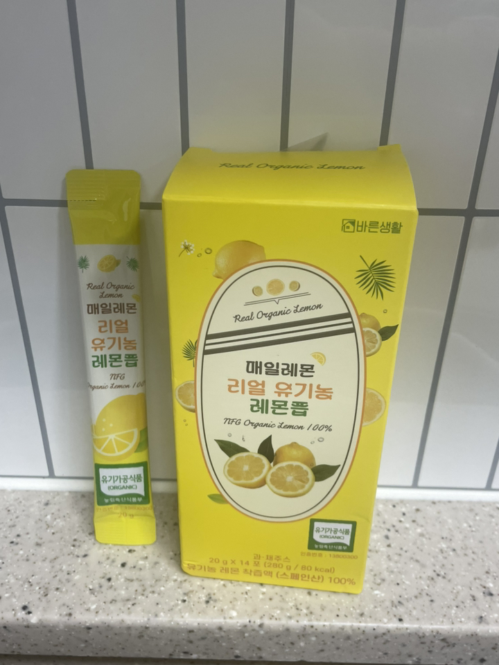 매일레몬 리얼 유기농 레몬즙 280g, 1개 실사용 후기 | 효과 있을까? - 상품 이미지 3