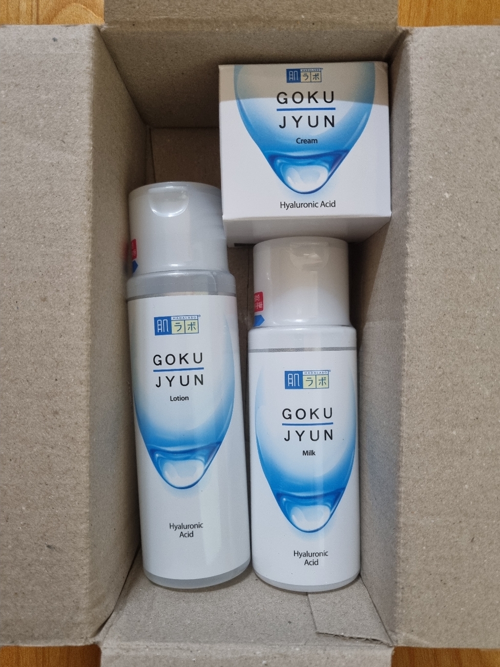 [멘소래담 공식] 하다라보 고쿠쥰 로션 170ml / 밀크 140ml / 크림 50g 이미지 4
