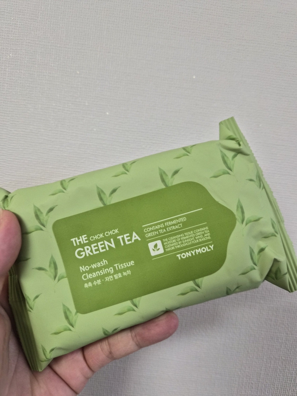 토니모리 그린티 수분 클렌징 티슈 세트 이미지 2