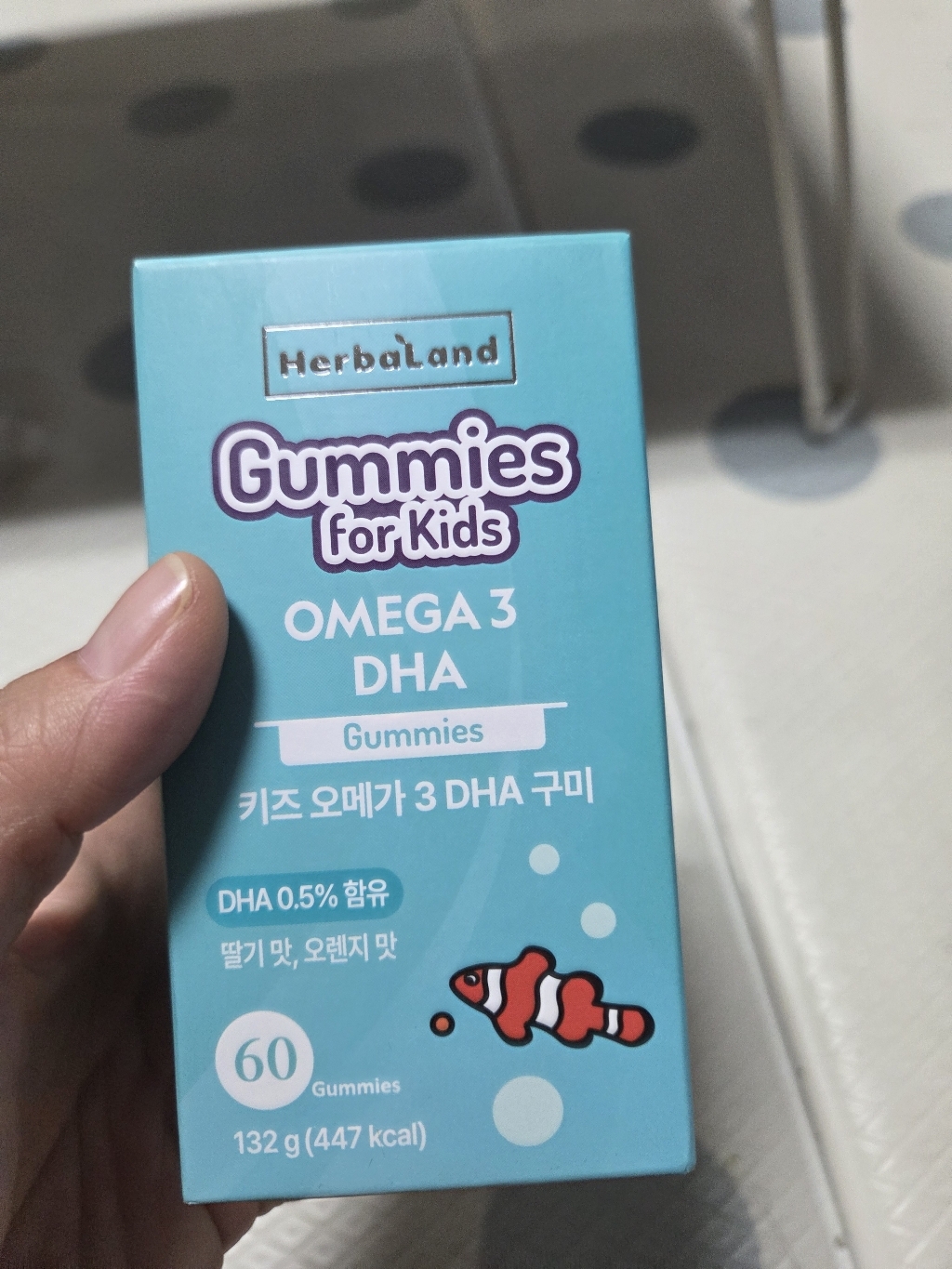 허벌랜드 키즈 오메가3 DHA 구미 132g, 1개 이미지 3