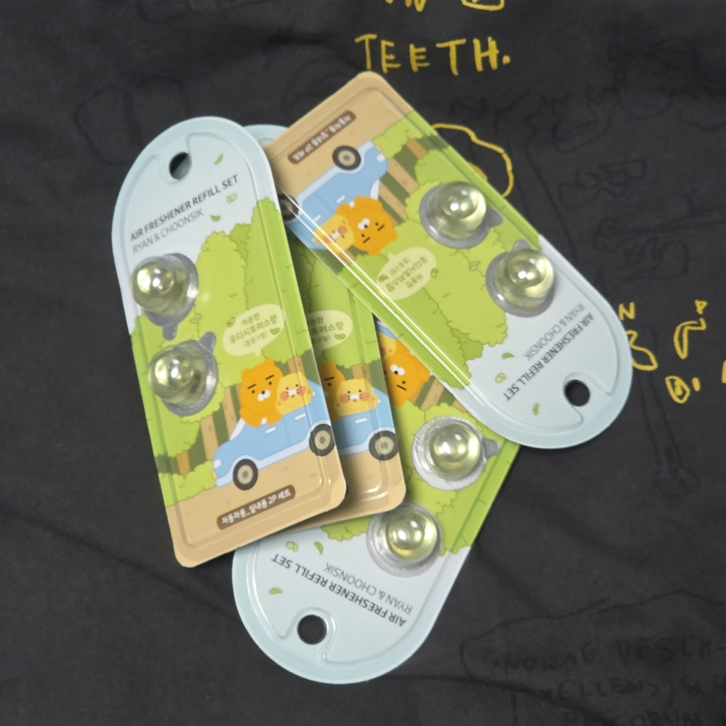 카카오프렌즈 차량용방향제 송풍구형 정품 리필 2개입 솔직 후기 | 실사용자 리뷰 분석 - 상품 이미지 4