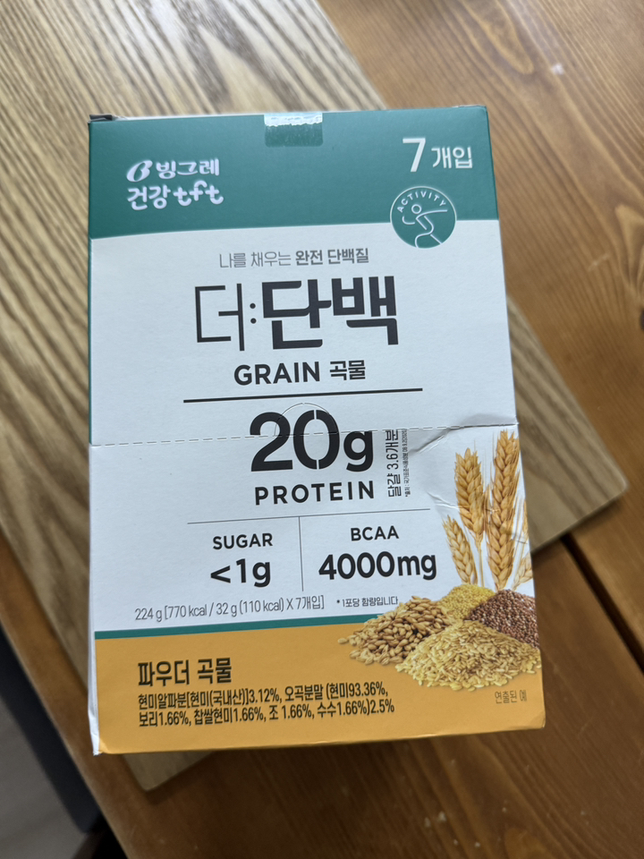 더단백 파우더 곡물 다이어트쉐이크 32g, 14개 이미지 3