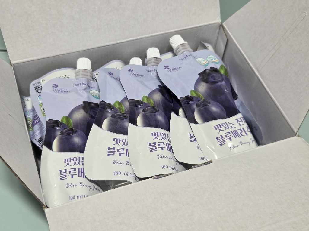 유기농마루 맛있는 진짜 블루베리주스 100ml, 20개 솔직 후기 | 실사용자 리뷰 분석 - 상품 이미지 3