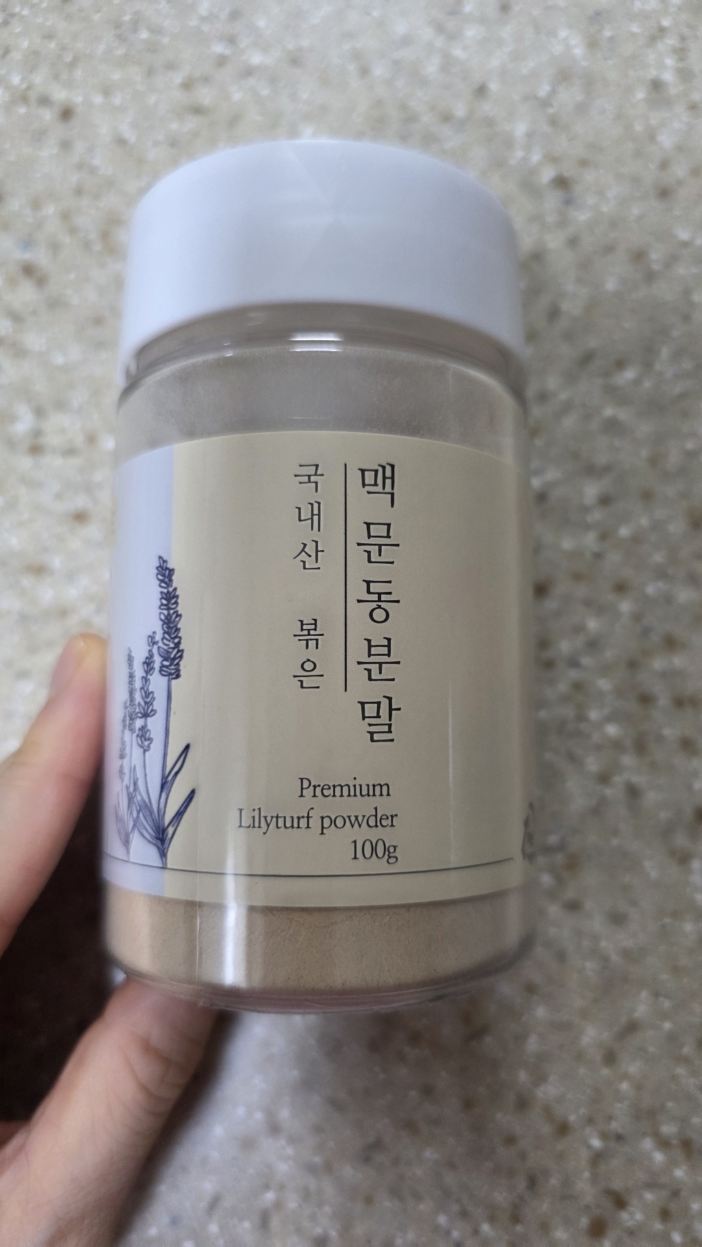 국산 100% 비이츠 고소함 담은 볶은 맥문동 가루 분말 100g, 1개 이미지 3