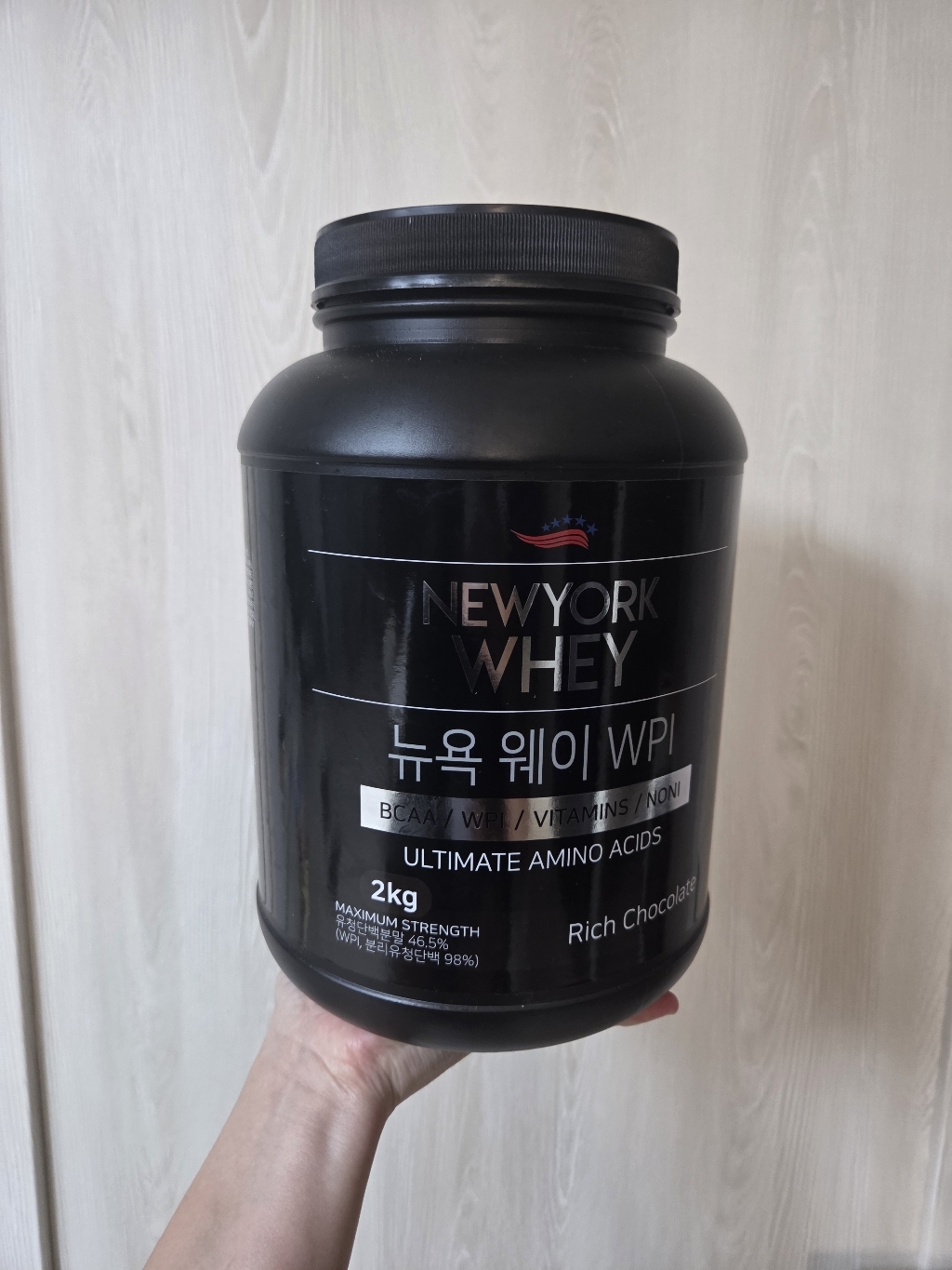 뉴욕웨이 WPI 초코맛 단백질 보충제 2kg, 1개 운동러 솔직 후기 | 실사용 리뷰 - 상품 이미지 2