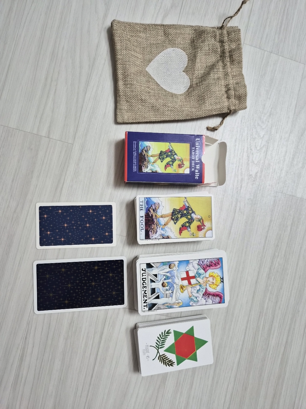 유니버셜웨이트 타로카드 입문자타로카드 한글설명서+보관파우치 솔직 후기 | 취미생활 필수템 - 상품 이미지 3