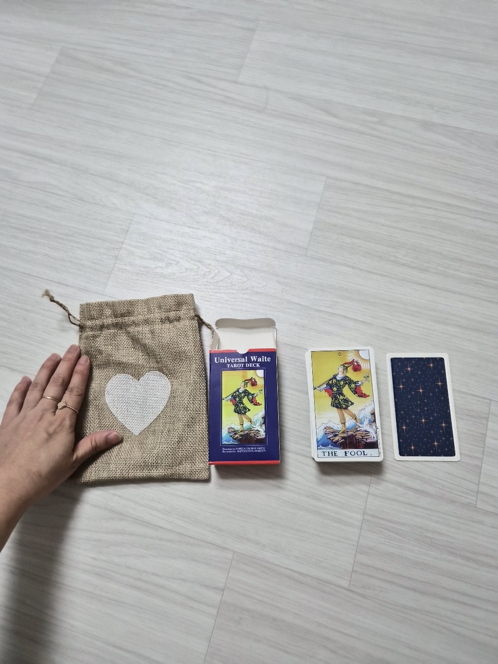 유니버셜웨이트 타로카드 입문자타로카드 한글설명서+보관파우치 솔직 후기 | 취미생활 필수템 - 상품 이미지 4