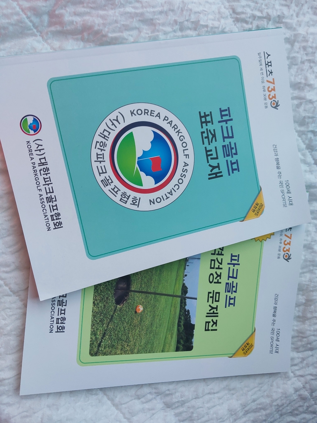 파크골프 표준교재 전 2권 솔직 독서 후기 | 읽어볼 만할까? - 상품 이미지 3