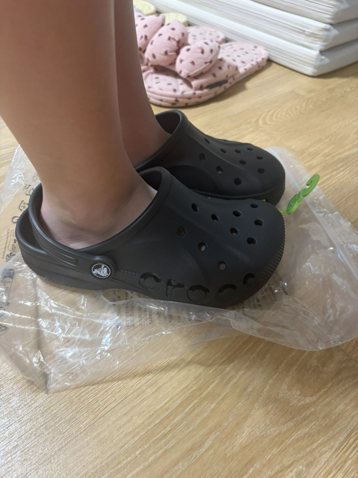 크록스 아동용 Via Clog 샌들 이미지 2