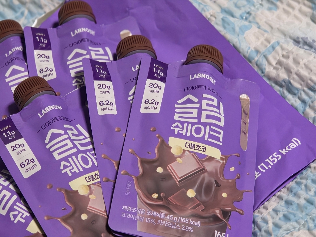 랩노쉬 슬림쉐이크 더블초코 45g, 7개 솔직 후기 | 실사용자 리뷰 분석 - 상품 이미지 4