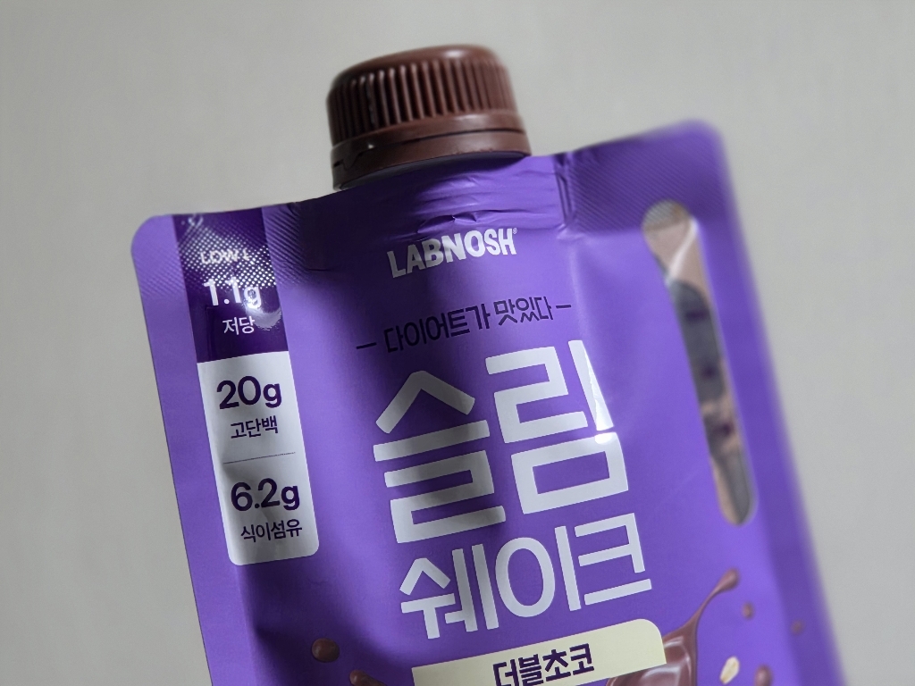 랩노쉬 슬림쉐이크 더블초코 45g, 7개 솔직 후기 | 실사용자 리뷰 분석 - 상품 이미지 1