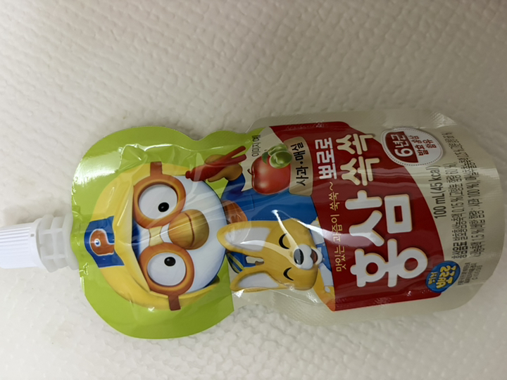 뽀로로 홍삼쏙쏙 100ml 오렌지+사과 매실+포도 블루베리 (총30개) ... 솔직 후기 | 실사용자 리뷰 분석 - 상품 이미지 3