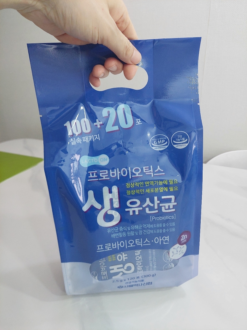 서울약사신협 락토온 프로바이오틱스 생유산균 2.5g, 120개 맛있게 먹은 솔직 후기 - 상품 이미지 3