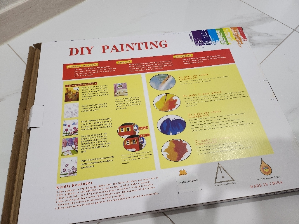 조이제이 27종 40x50 쉬운그림그리기 DIY 유화그리기세트 명화그리기 이미지 3