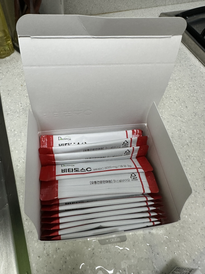 비타도스 비타민C 3000mg 고함량 순수 비타민씨 고용량 분말 가루 스... 맛있게 먹은 솔직 후기 - 상품 이미지 4