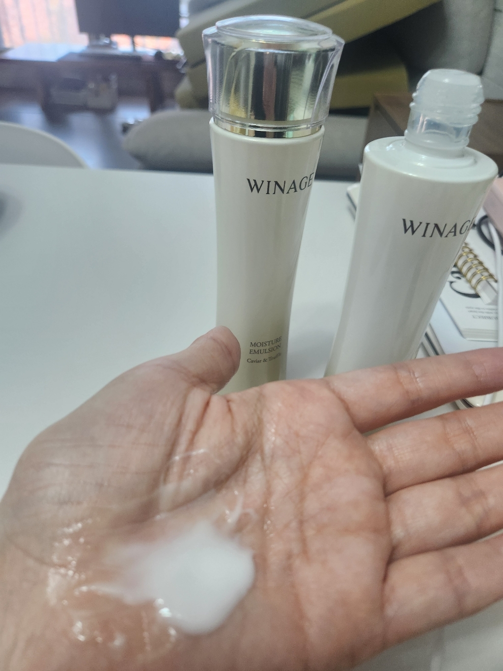 위네이지 모이스처 토너 150ml + 에멀젼 150ml + 크림 30ml 솔직 후기 | 피부 타입별 분석 - 상품 이미지 4