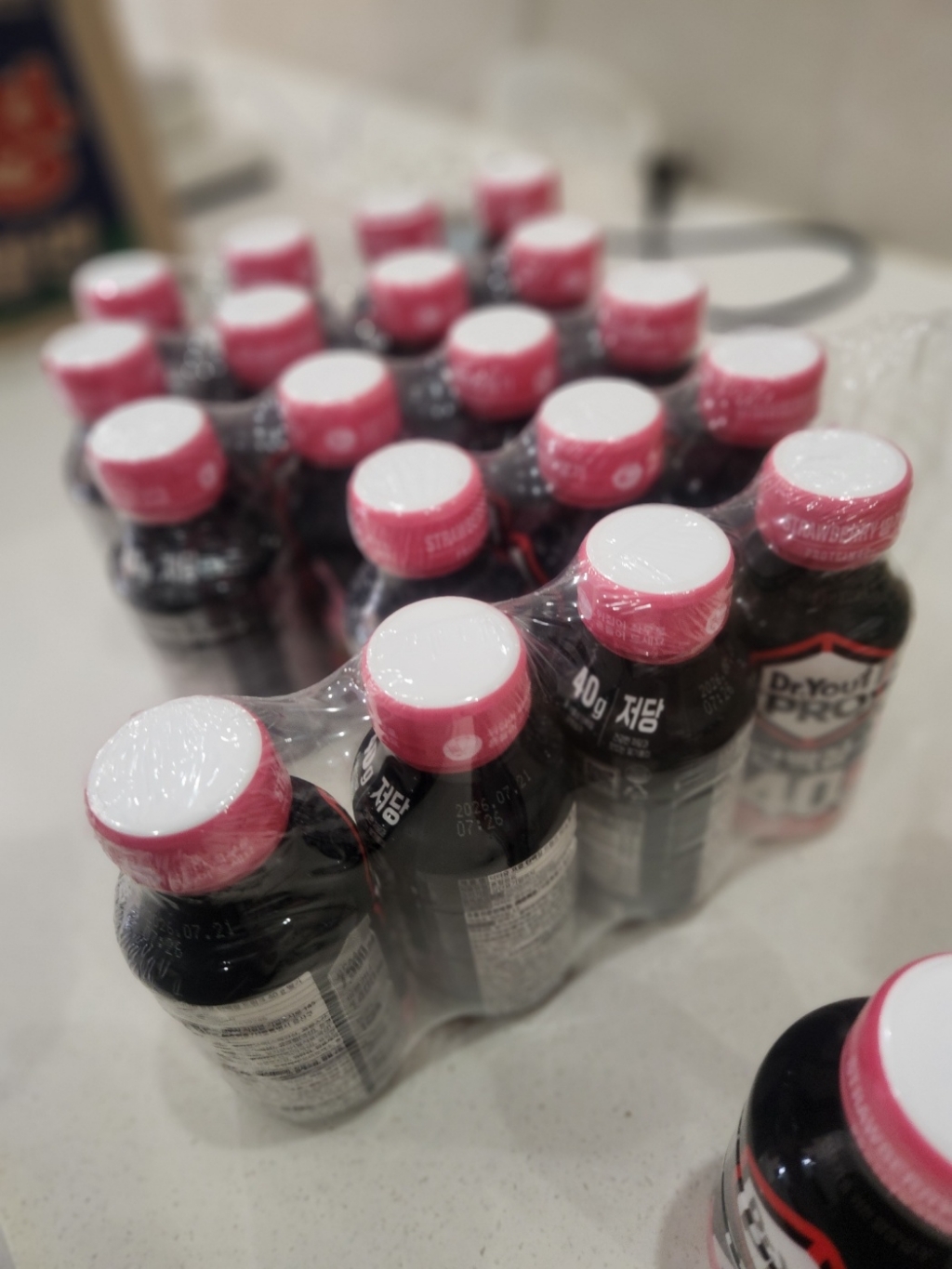 오리온 닥터유프로 단백질드링크 40g 딸기 350ml, 20개 운동러 솔직 후기 | 실사용 리뷰 - 상품 이미지 3