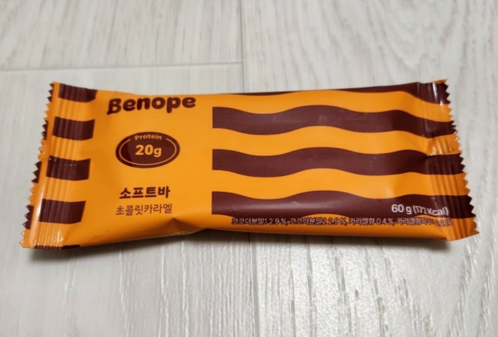 베노프 소프트바 프로틴바 초콜릿카라멜 10p 600g, 1개 맛있게 먹은 솔직 후기 - 상품 이미지 4