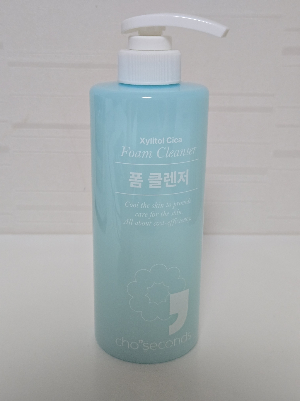 초세컨즈 자일리톨 시카 폼클렌징 500ml / 저자극 쿨링 진정 피지관리... 솔직 후기 | 실사용자 리뷰 분석 - 상품 이미지 2