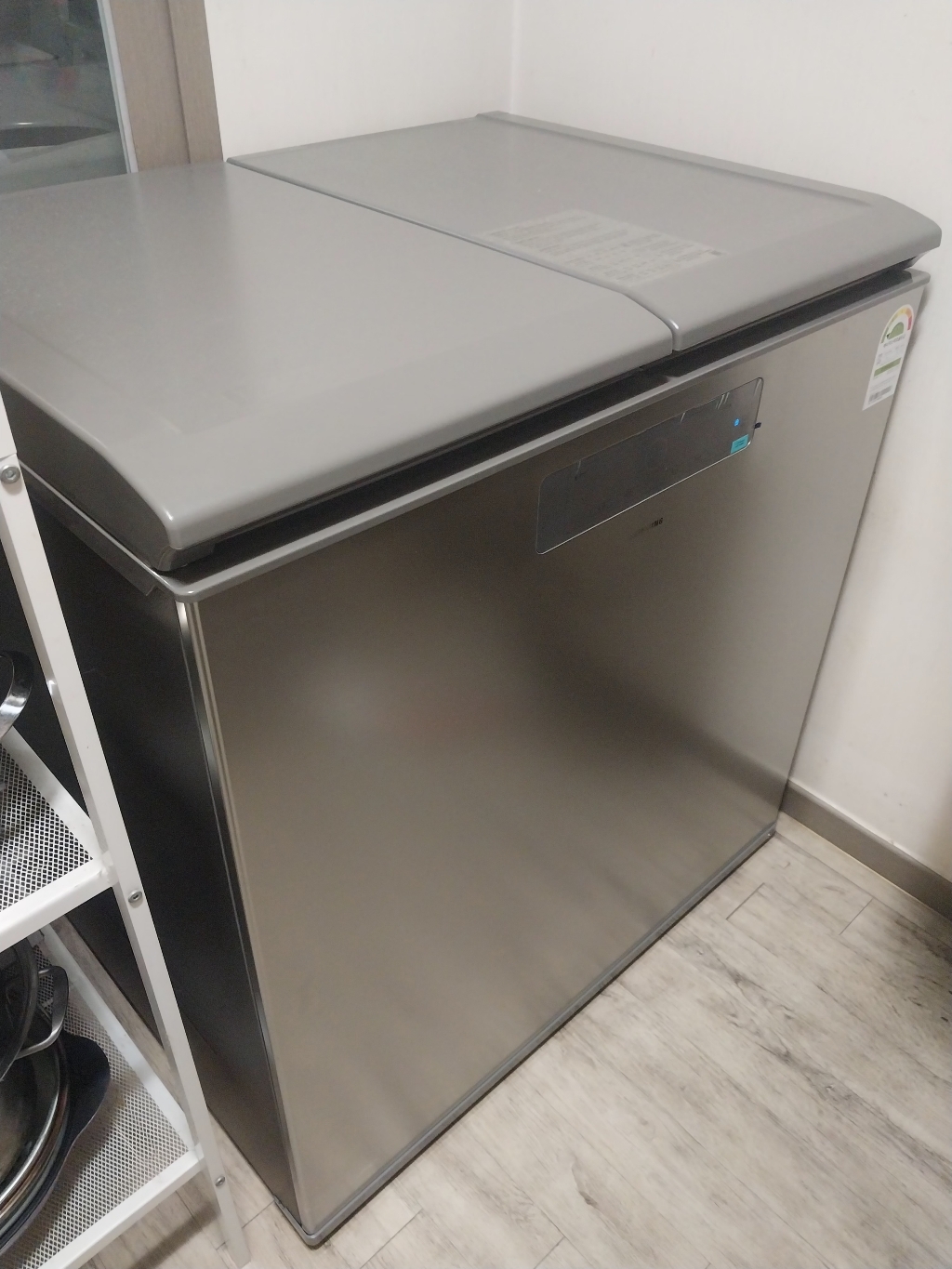 삼성전자 뚜껑형 김치냉장고 1등급 221리터 본사배송설치 냉동가능 RP2... 개봉기 | 실사용 후기 - 상품 이미지 3