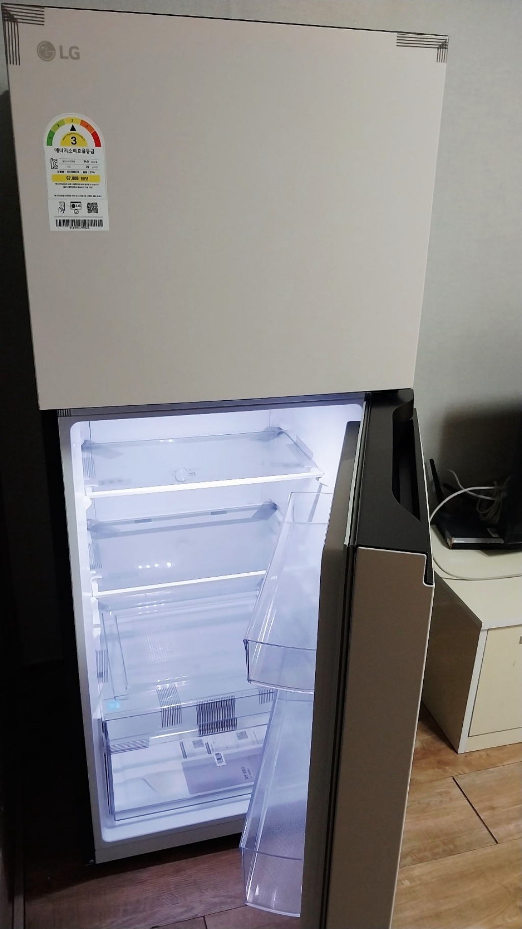 LG전자 오브제컬렉션 215L 일반냉장고 방문설치 개봉기 | 실사용 후기 - 상품 이미지 4