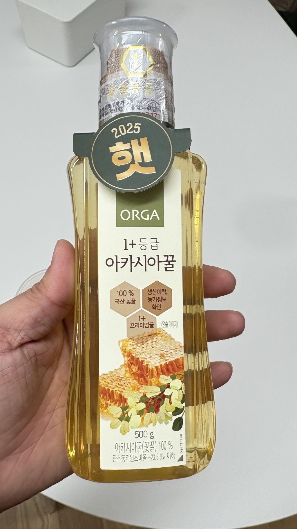 올가홀푸드 1+등급 아카시아꿀 1.1kg, 1개 이미지 3