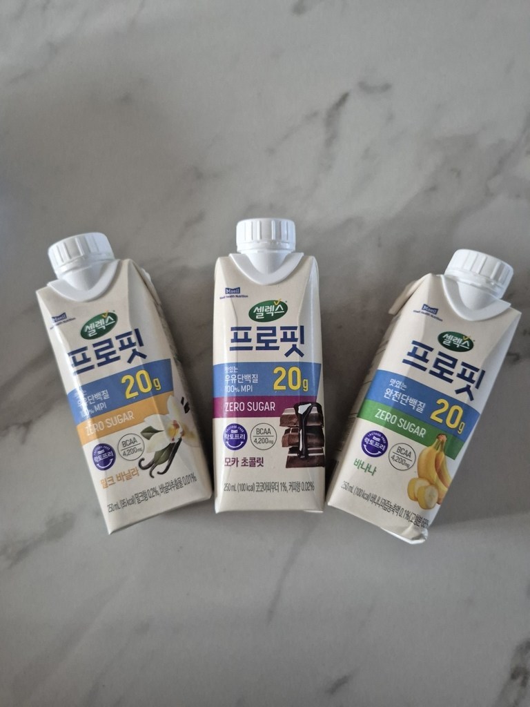 셀렉스 프로핏 250ml (모카초콜릿6 +밀크바닐라6 +바나나6) 250... 솔직 후기 | 실사용자 리뷰 분석 - 상품 이미지 3