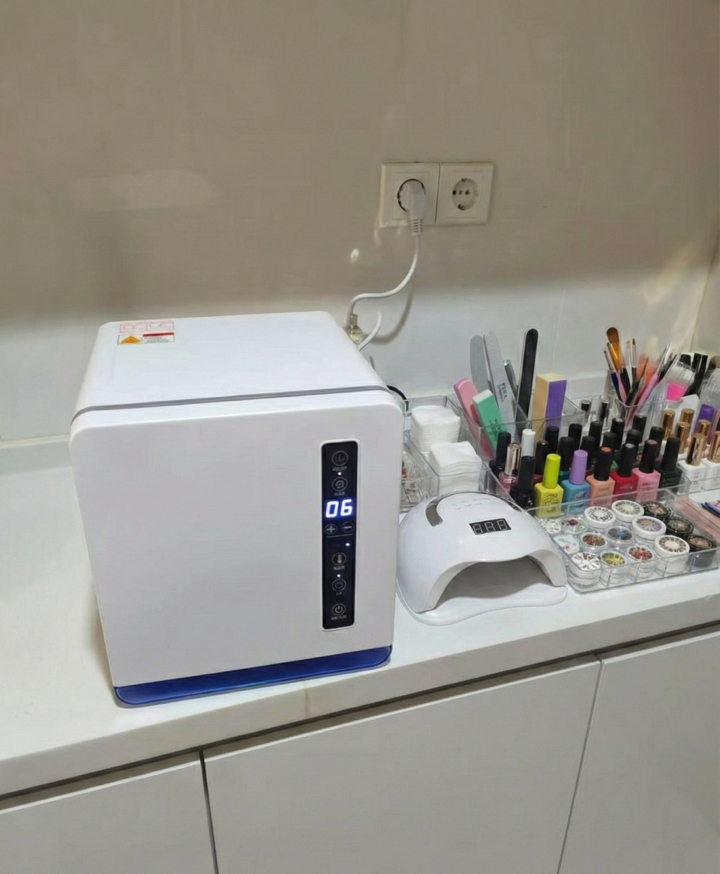 퓨어드라이 온도조절 타올 전기 온장고 UV 살균소독기 미니 찜질 업소용 가정용 이미지 4