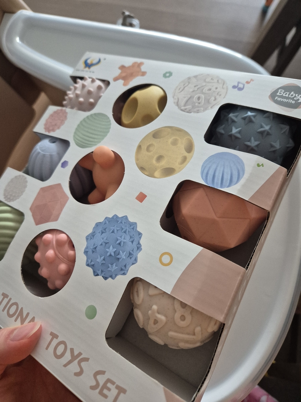 오즈토이 쿠션볼 말랑 소프트 촉감 볼 9종 세트 이미지 4