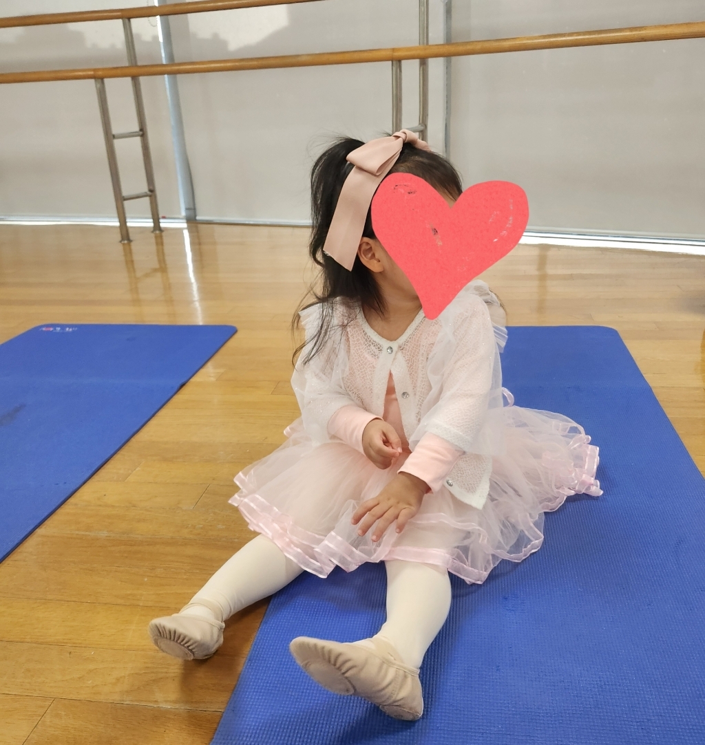 리본 포인트 여아 발레복 유치원 방과후 발레 이미지