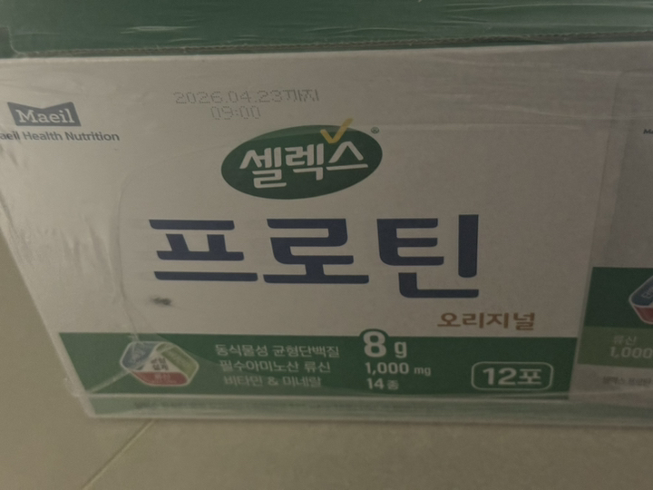 셀렉스 프로틴 파우치 음료 오리지널 솔직 후기 | 실사용자 리뷰 분석 - 상품 이미지 4