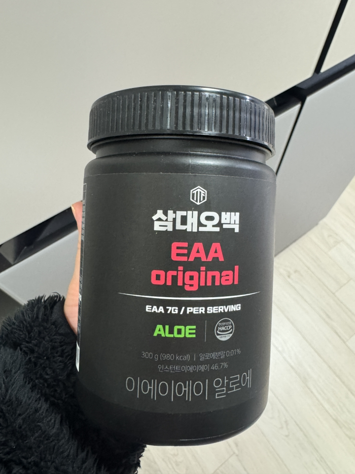 삼대오백 EAA 알로에맛 700g, 1개 솔직 후기 | 실사용자 리뷰 분석 - 상품 이미지 2
