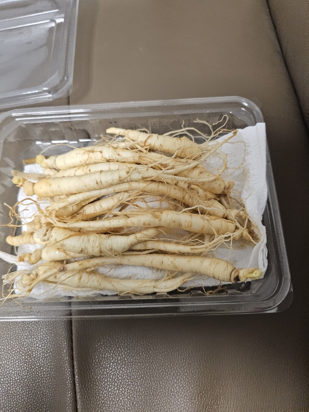 금산인삼 소삼계 750g 40-70뿌리 튀김용 삼계탕용 갈비탕용 이미지 3