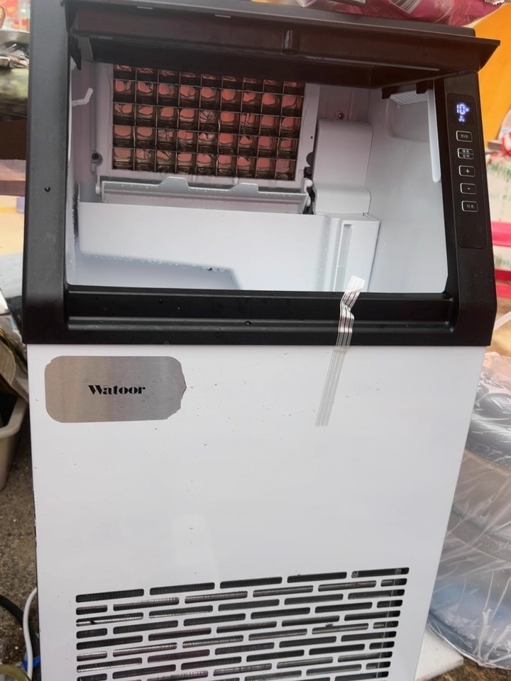 데일리테크 카페 연속 제빙 업소용 제빙기 얼음 제조기 대용량 아이스 메이커 50kg 재빙기 이미지 4