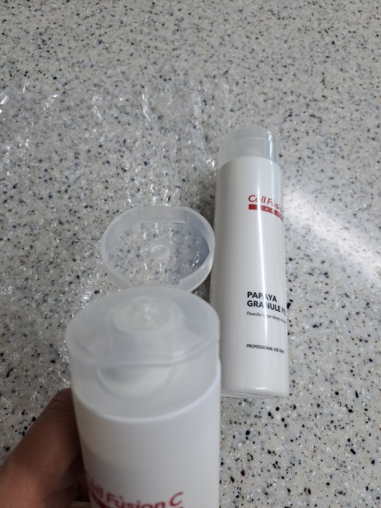 효소 세안제 셀퓨전씨 파파야 그레뉼필스 150g 엔자임 파우더 워시 솔직 후기 | 피부 타입별 분석 - 상품 이미지 4