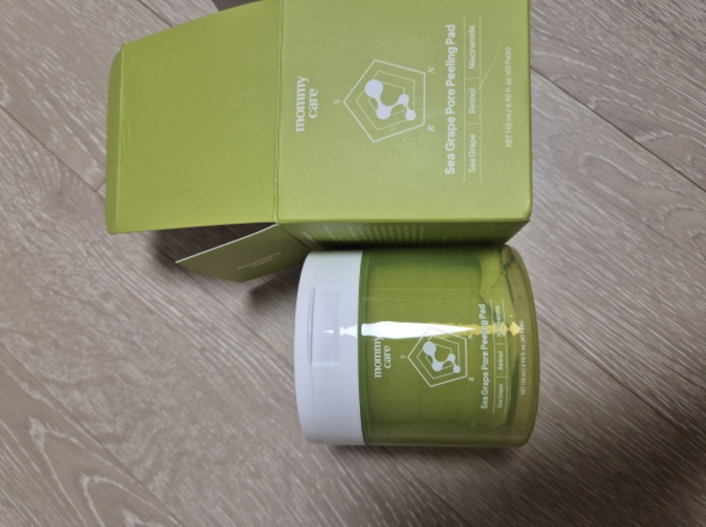 마미케어 바다포도 각질 모공 청소 레티놀 AHA PHA 양면 패드 이미지 2