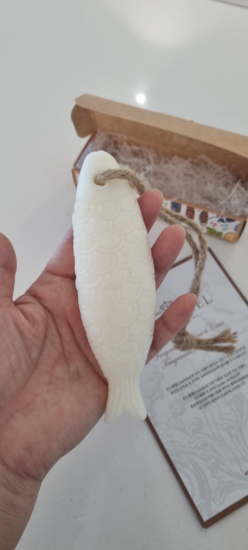 카스텔벨 정어리비누 85g 포르투갈 천연 주방 전용 핸드솝 물고기비누 선... 솔직 후기 | 실사용자 리뷰 분석 - 상품 이미지 4