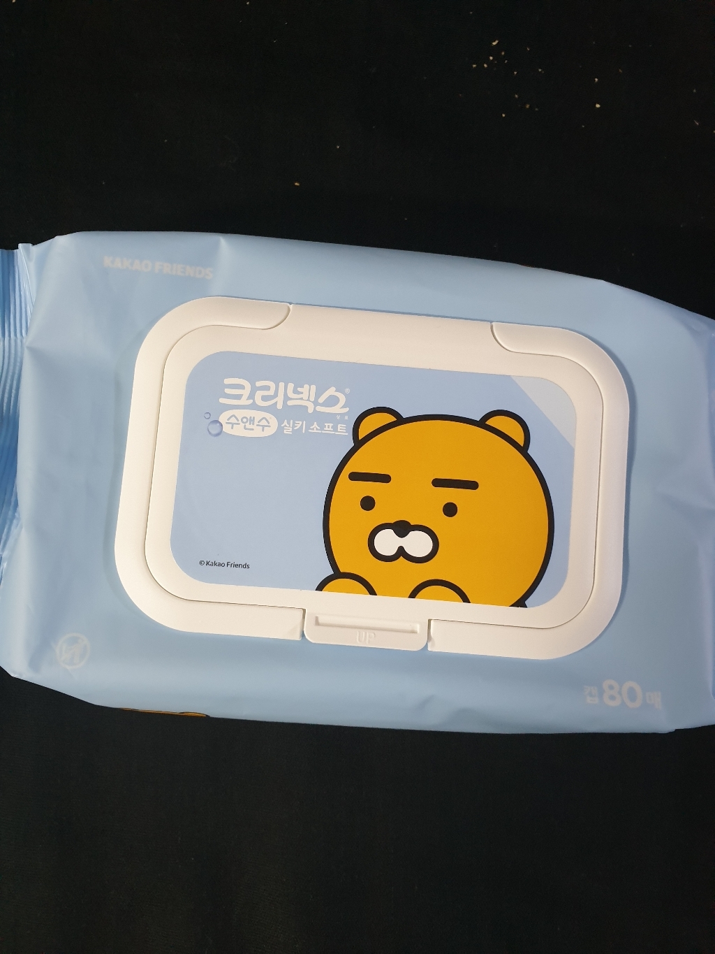 크리넥스 수앤수 카카오 라이언 물티슈 캡형 이미지 3