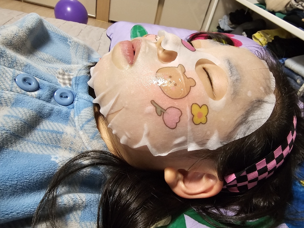 그린비비 키즈 어린이 초등학생 비건 마스크팩 생일선물 솔직 후기 | 실사용자 리뷰 분석 - 상품 이미지 2