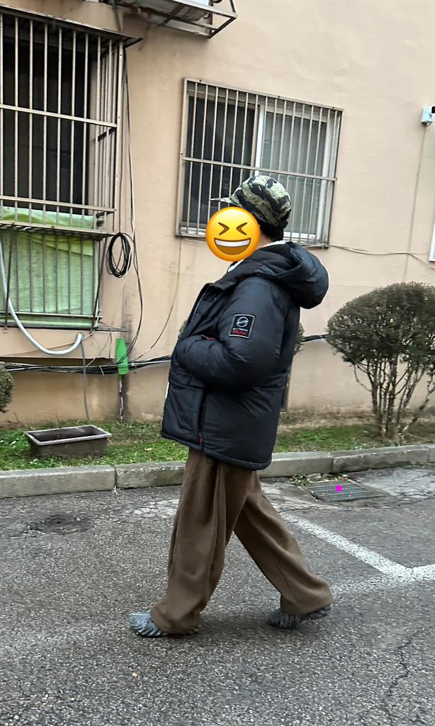 [오버나인] 남자 남성 사이드벌룬 숏 롱 기장 핀턱 밴딩 와이드 바지 이미지 3